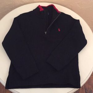 Polo sweater toddler navy